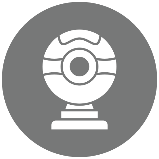 cámara web icono gratis