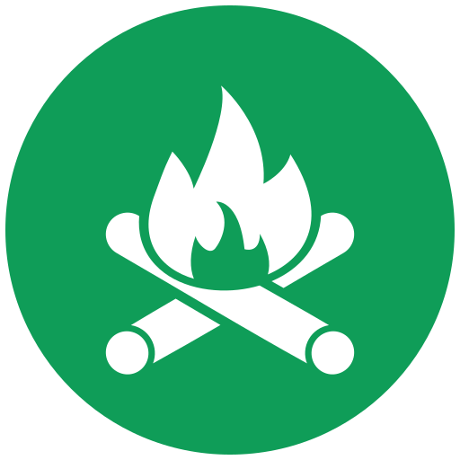 hoguera icono gratis