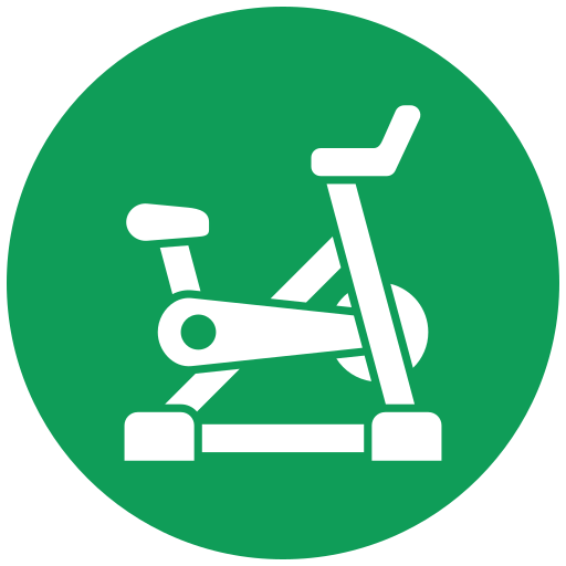 bicicleta estacionaria icono gratis