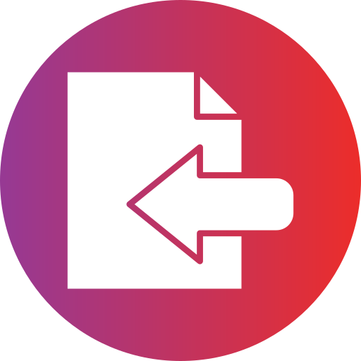 importieren kostenlos Icon