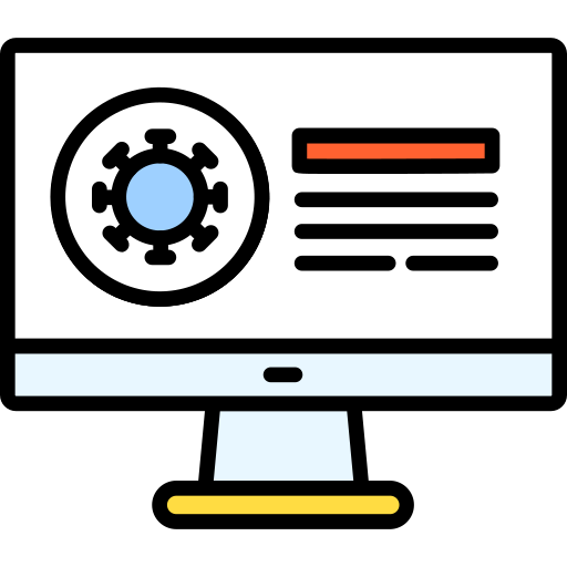 Coronavirus Generic Outline Color icon