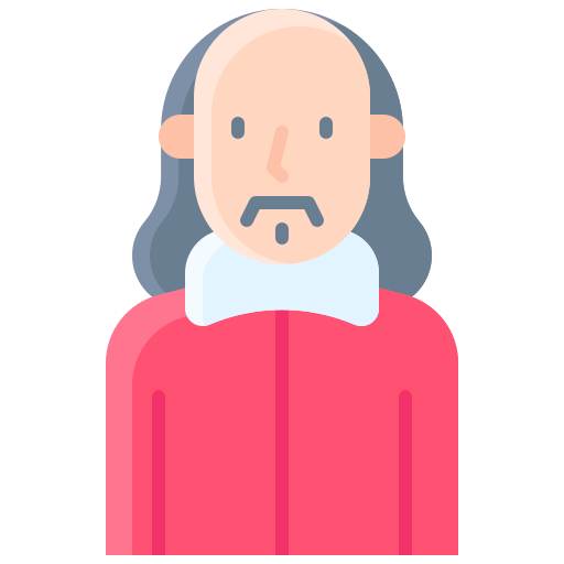 Shakespeare Generic Flat icon