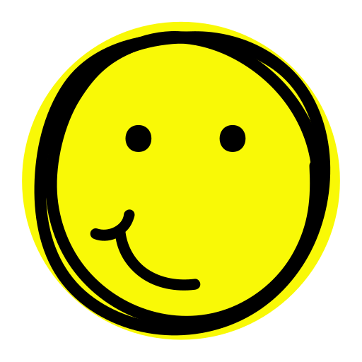 Smiling face Generic Hand Drawn Color icon