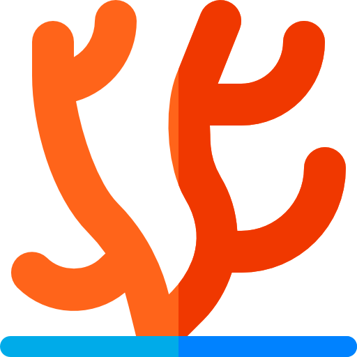 Коралловый бесплатно иконка Коралловый бесплатно иконка
