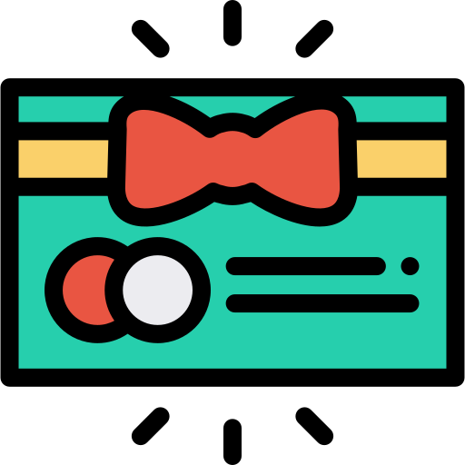 기프트 카드 무료 아이콘