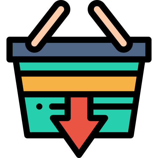 쇼핑 바구니 무료 아이콘