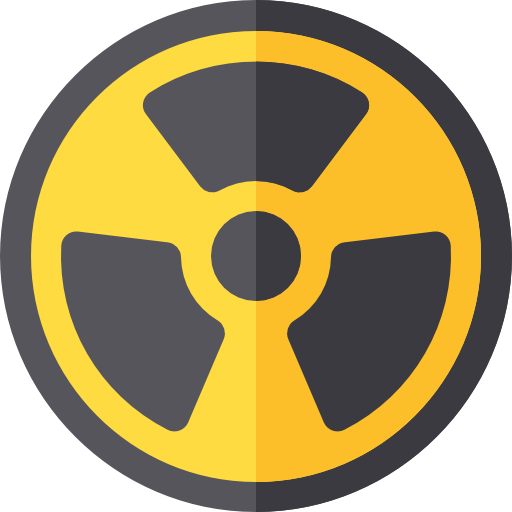Radioactive free icon Radioactive free icon