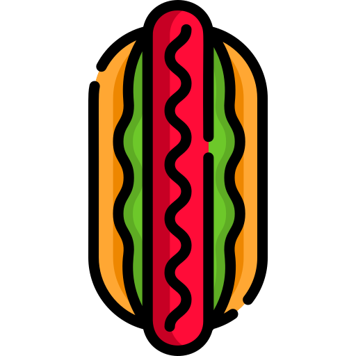 cachorro quente grátis ícone