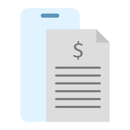 factura icono gratis