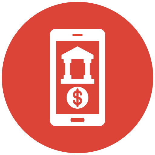 Mobile banking Generic Mixed icon