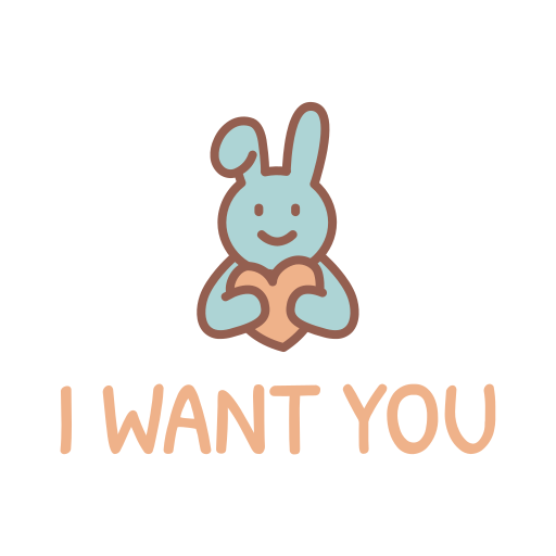 lapin gratuit sticker