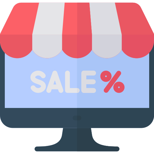 tienda online icono gratis