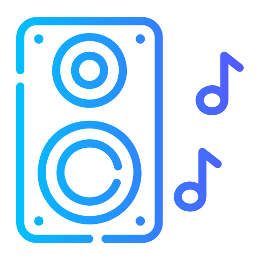 altavoz icono gratis