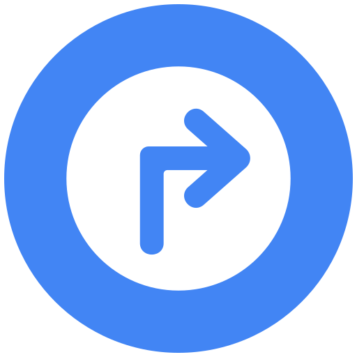 Right turn Generic Mixed icon