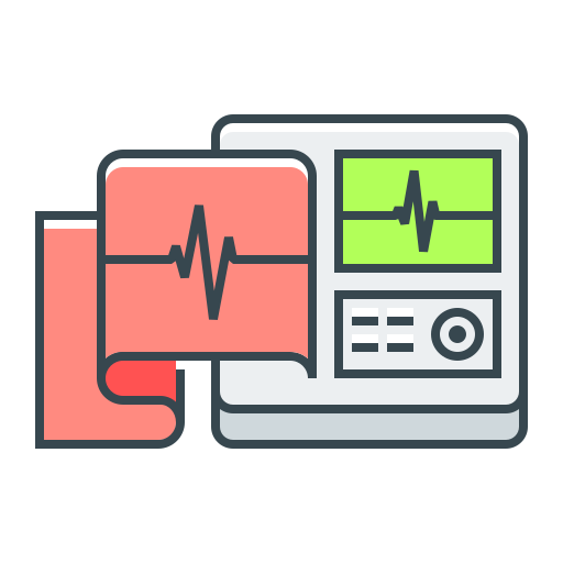 Ekg icono gratis