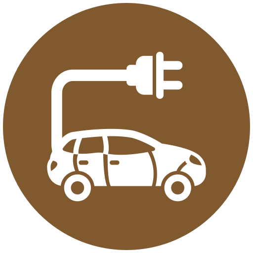 Электромобиль бесплатно иконка