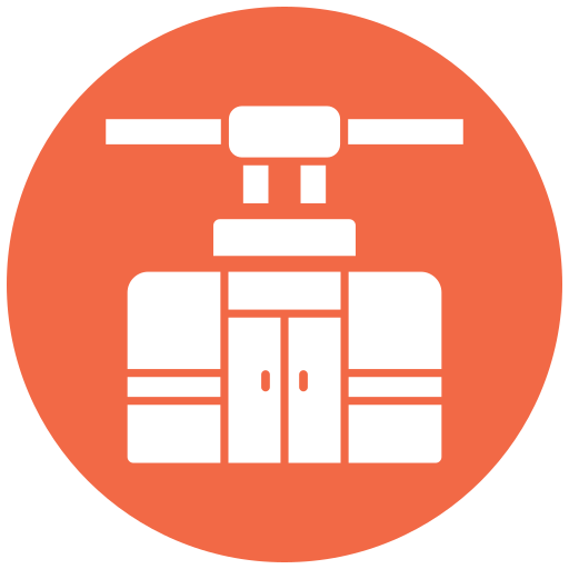 teleférico icono gratis