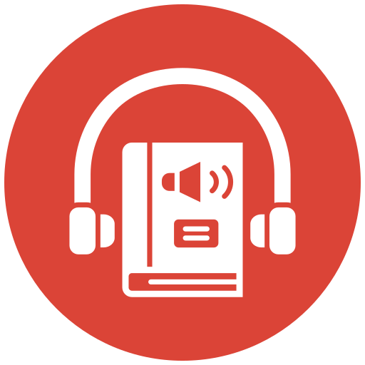 audio libro icono gratis