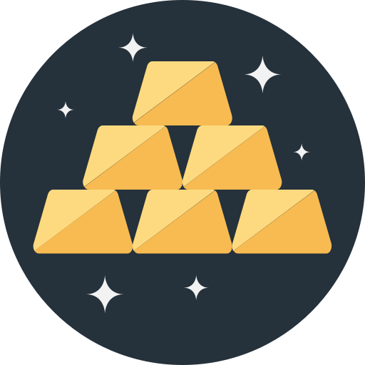 Gold Ingots - Free business and finance icons