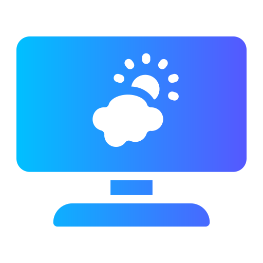 Weather app free icon Weather app free icon