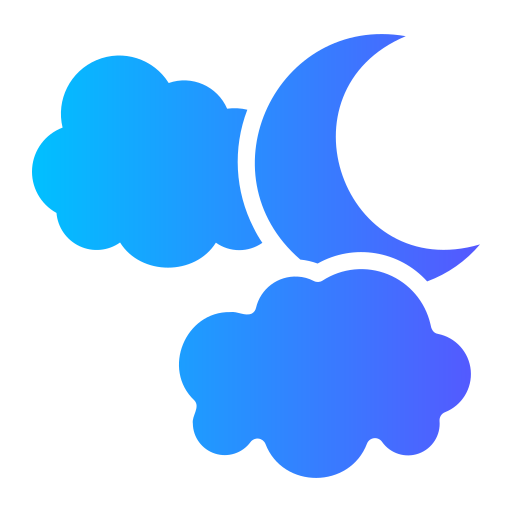 clair de lune Icône gratuit clair de lune Icône gratuit