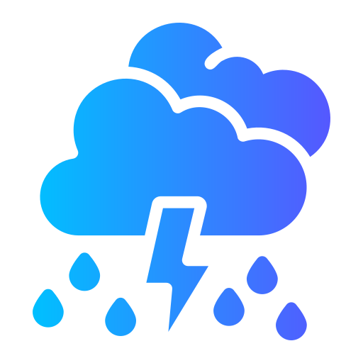 Thunderstorm free icon Thunderstorm free icon