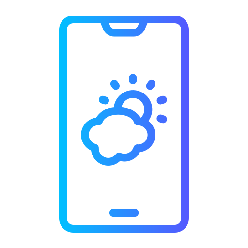 App del clima icono gratis