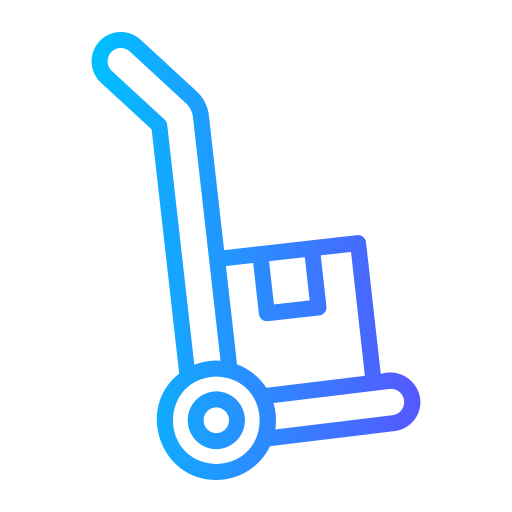 carro de mano icono gratis