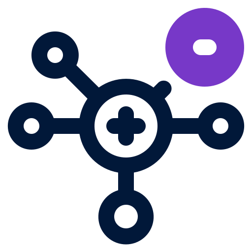 Molecule free icon Molecule free icon