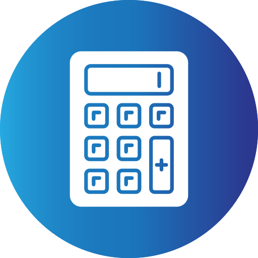 Calculator Generic Flat Gradient icon