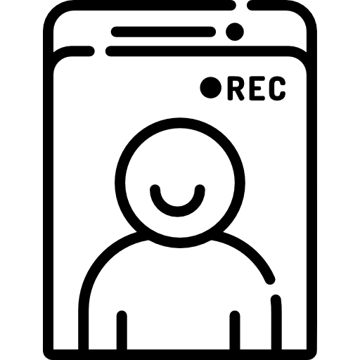 grabación icono gratis