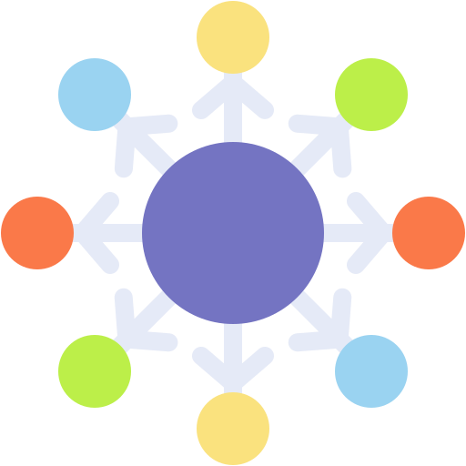 mercadeo viral icono gratis