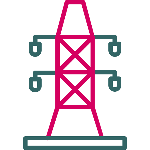 torre electrica icono gratis