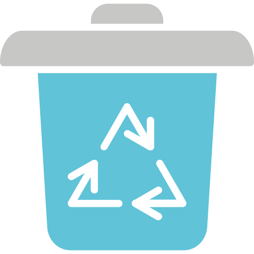 papelera de reciclaje icono gratis