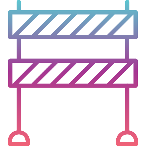 bloque de carreteras icono gratis