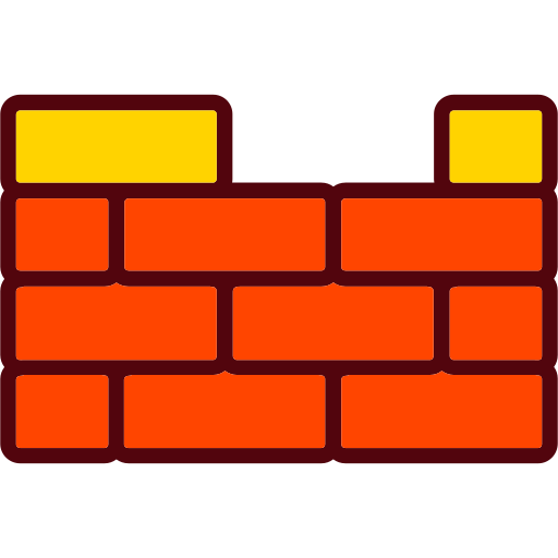 Brick wall Generic Outline Color icon