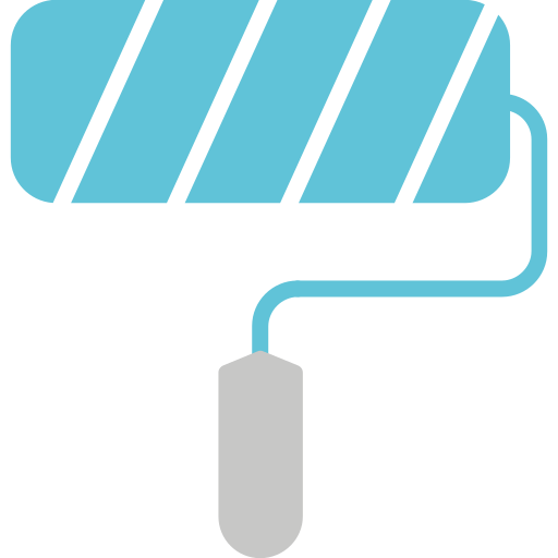 Paint roller free icon Paint roller free icon