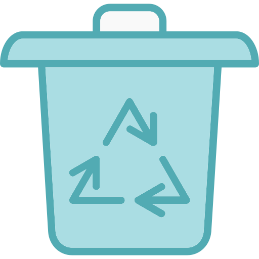 papelera de reciclaje icono gratis