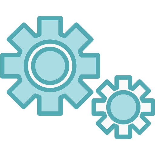 Gear Generic Blue icon