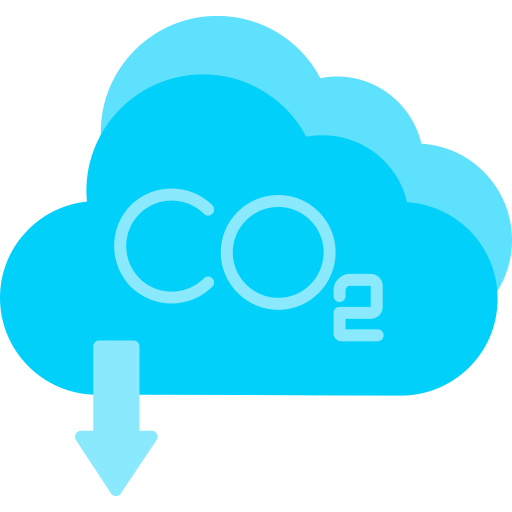 nube de co2 icono gratis