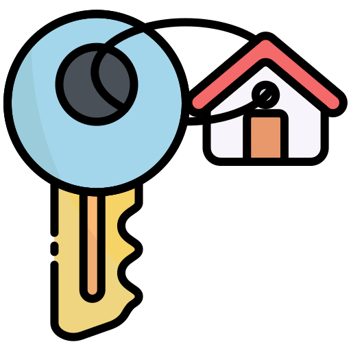 Key Generic Outline Color icon