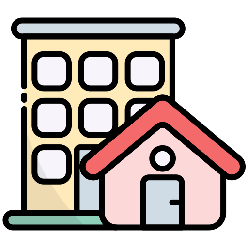 Residential - free icon