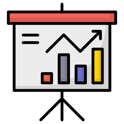 Growth chart Generic Outline Color icon