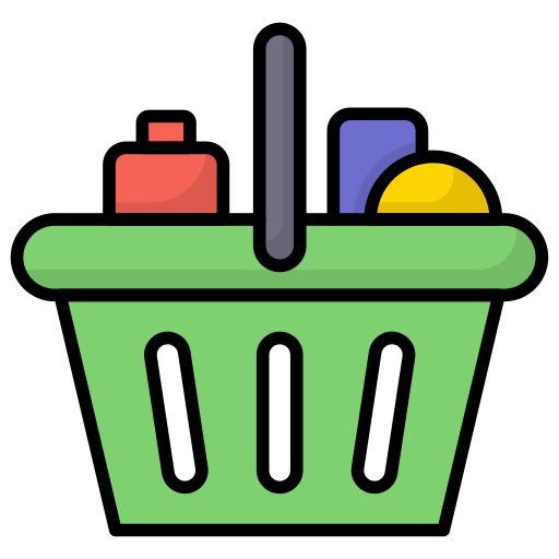 Shopping basket - Free commerce and shopping icons