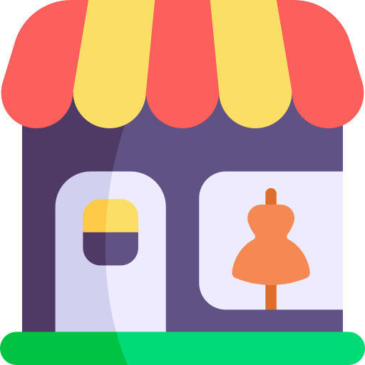 Clothes shop - free icon