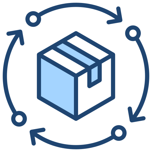 vida del producto icono gratis