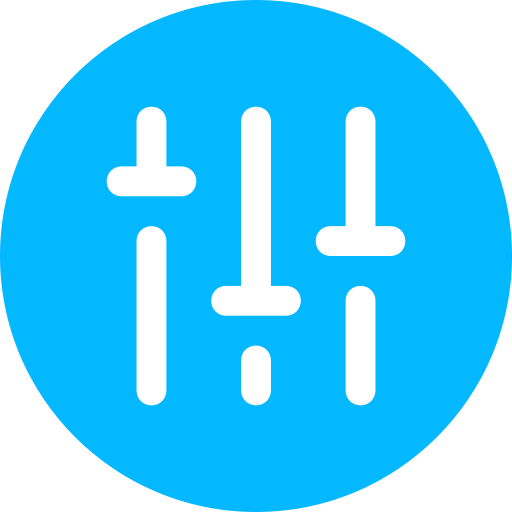 sliders free icon