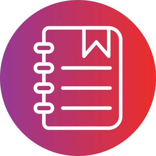 Notepad Generic Flat Gradient icon