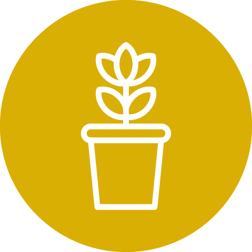 Горшок для растений бесплатно иконка