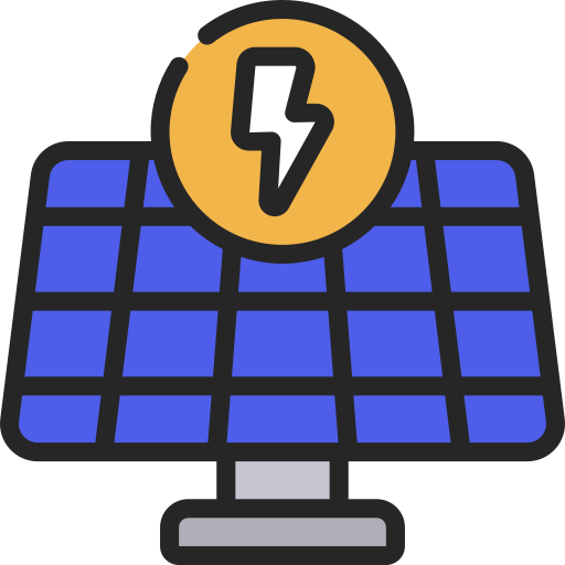 panel solar icono gratis